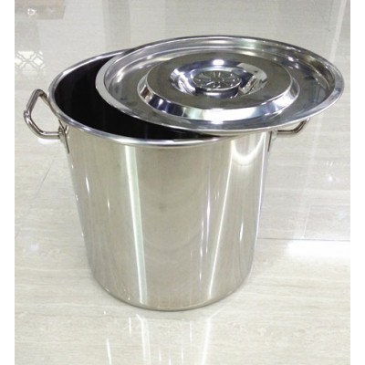 Wholesale Commercial induction pot Large Size Hotel cooking Hot Pot stainless steel stock pot