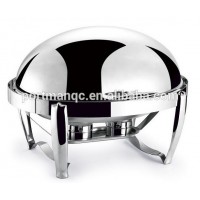 Food Warmer For Restaurant Or Hotel Oval Commercial Stainless Steel Cookware